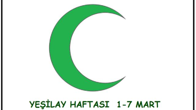 1-7 Mart Yeşilay Haftası